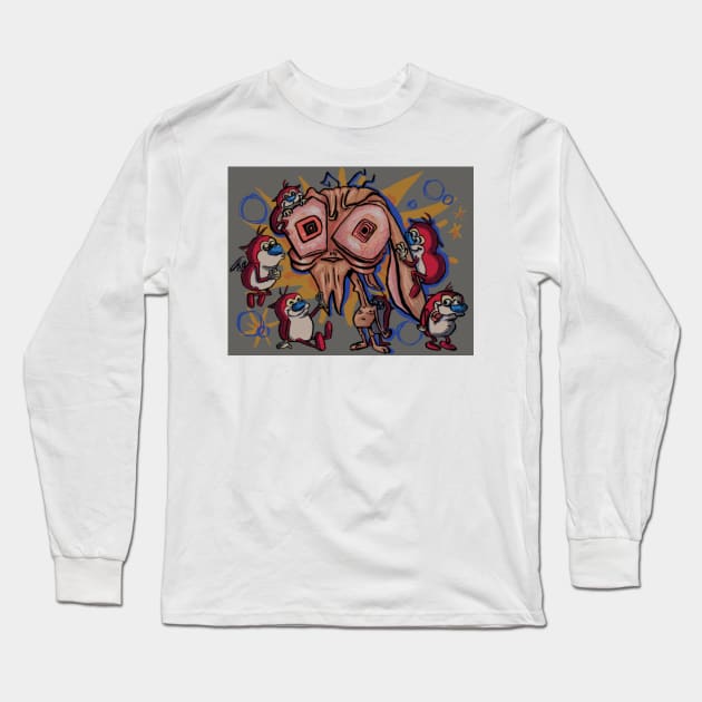 Ren & Stimpy Long Sleeve T-Shirt by Kaerepi